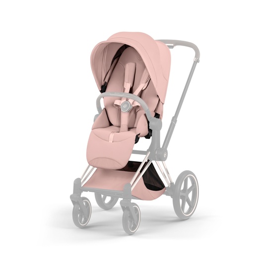 Buggy seat for Priam/e-Priam Style pushchair peach pink 