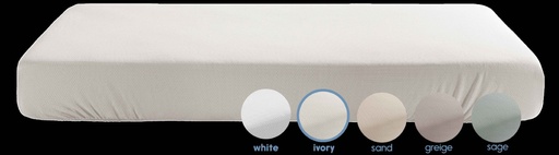 Fitted sheet breathable Airgosafe for cot  