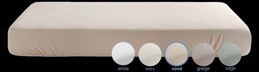 Fitted sheet breathable Airgosafe for cot  