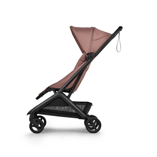 Stroller Butterfly 2 (black frame) Dusty pink 