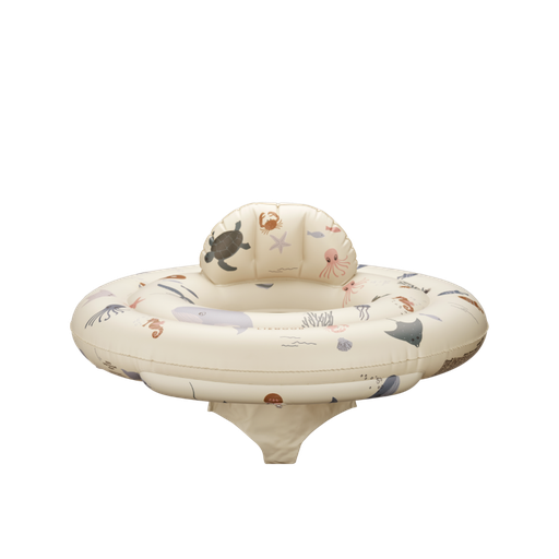 Bouée gonflable avec siège intégré pour bébé Dawn sea creature / sandy ONE SIZE