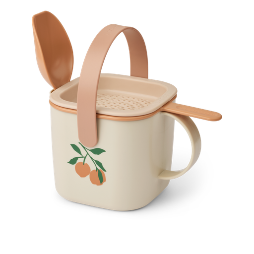 Sand set Roald peach / sea shell ONE SIZE