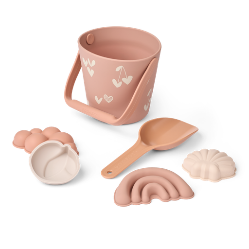 Beach bucket set Gilma Sweethearts / Pale Tuscany ONE SIZE