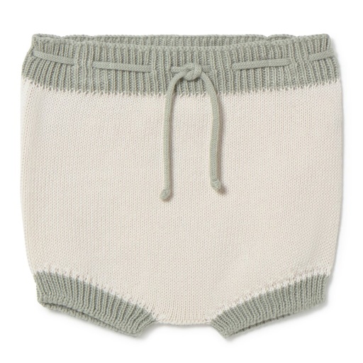 Bloomer Edo Gebreid - 100% katoen - naadloos Cream-Apple 