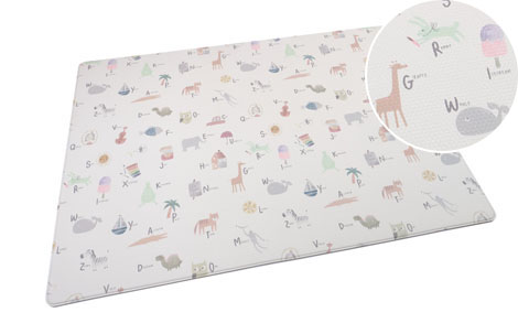 Speelmat Comfy afwasbaar ABC  140X200