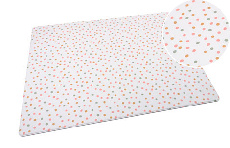 Speelmat Comfy afwasbaar all about dots  100X140