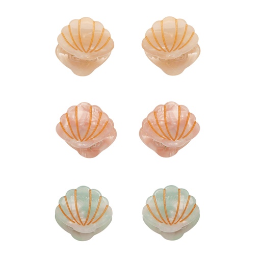 Haarklem mini schelpjes 