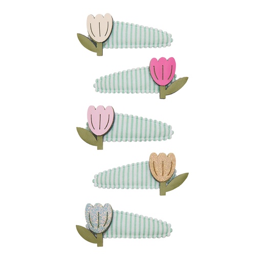 Haarclip (5 stuks) Tulpen 