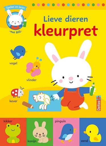 Kleurboek Lieve dieren - spelen en leren met Billi  