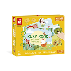 Activiteitenboek boerderij Busy book de/nl  