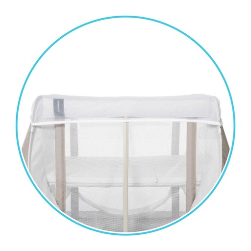 Mosquito net for travel bed  