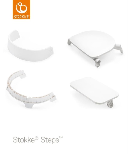 Zitje voor eetstoel Steps™ white 