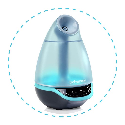 Humidificateur à vapeur froide 360° avec diffuseur huiles essentielles Hygro +  