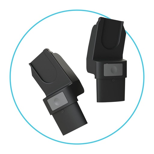 Adapter autostoel Day2/Day3/Day+ zwart 