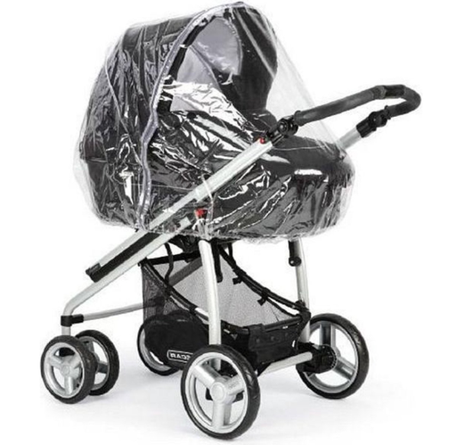 Regenbekleding kinderwagen Ip-Op transparant 