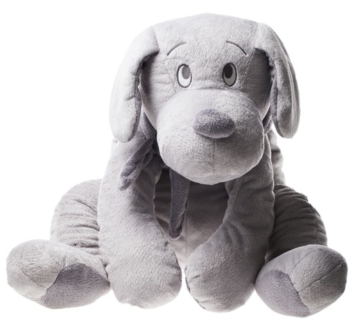 knuffel hond Fifi 75 lichtgrijs 