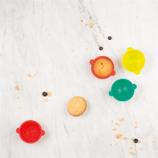 Kleine bakvormpjes multi color