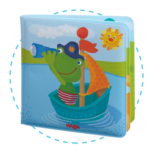 Livre de bain Capitaine Grenouille  