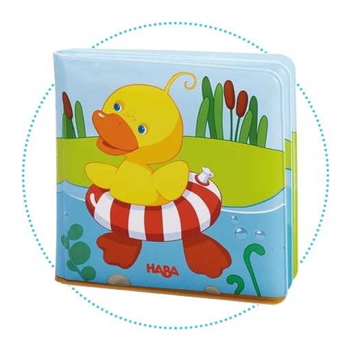 Bath book swimming duck  