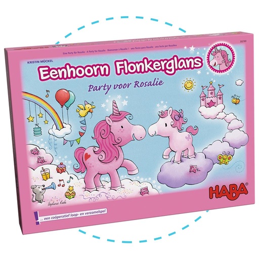 Jeu : licorne Sparkle : fête Rosalie  