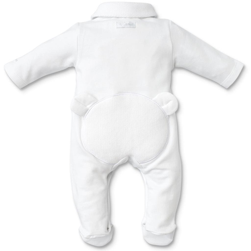 Babypakje teddyhead back white 