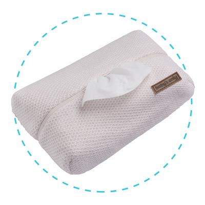 Hoes kleenexdoos roze lichtroze 