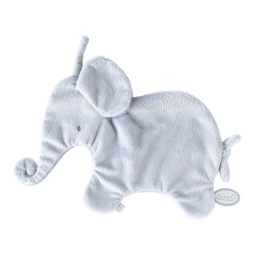 Tissu factice éléphant Oscar (bleu) lichtblauw 