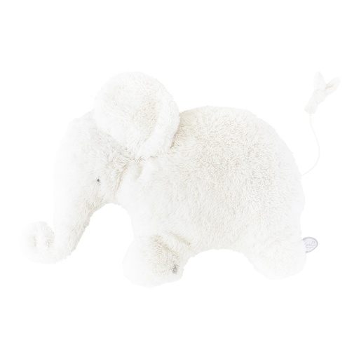 Muziekknuffel olifant Oscar musical 42 wit 