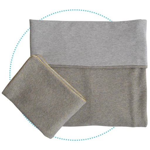 Donsovertrek 100x135 golden freckles coco&pine  
