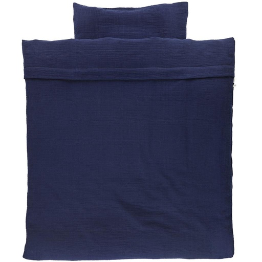 Donsovertrek bed bliss blue