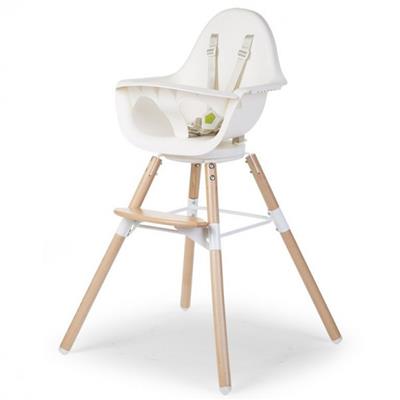 Eetstoel Evolu 180° (toonzaal) naturel/antraciet 