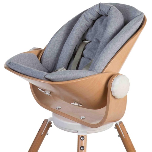 Enveloppe d'oreiller Evolu newborn jersey grijs 