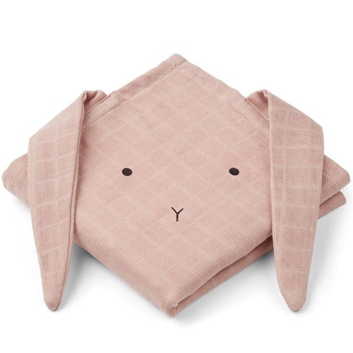 *Tetradoek Hannah (2st) rabbit (rose)