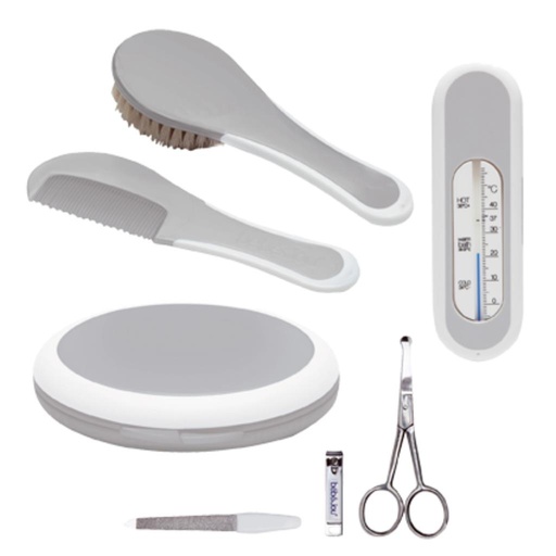 Gift set uni lichtgrijs 