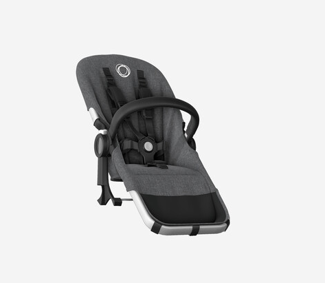 *Stoelbekleding donkey2 grey melange