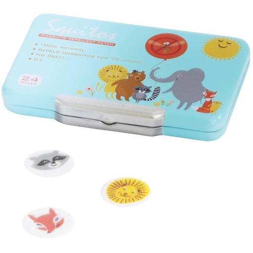 Eucalyptus citronella mugwerende stickers (24st)  