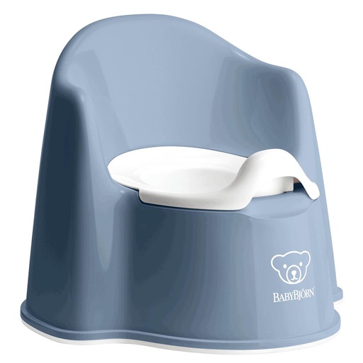 Bocal de siège diepblauw-wit 