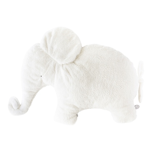 Cuddle cushion elephant Oscar XL (82cm) wit 