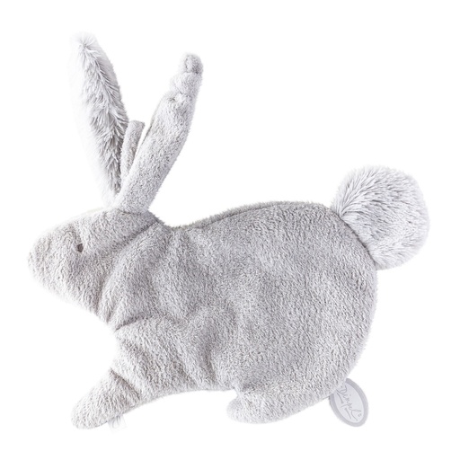 Pacifier cloth rabbit Emma (24cm) grijs 