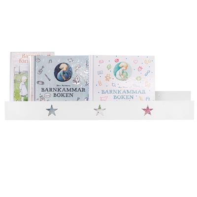 Boekenplank ster (wit)  