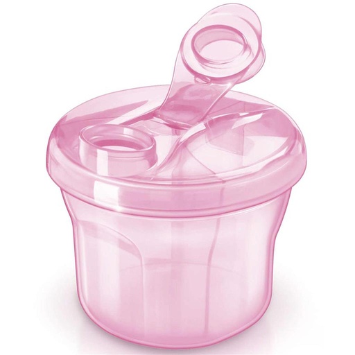 *Doseerdoos voor poedermelk (roze)