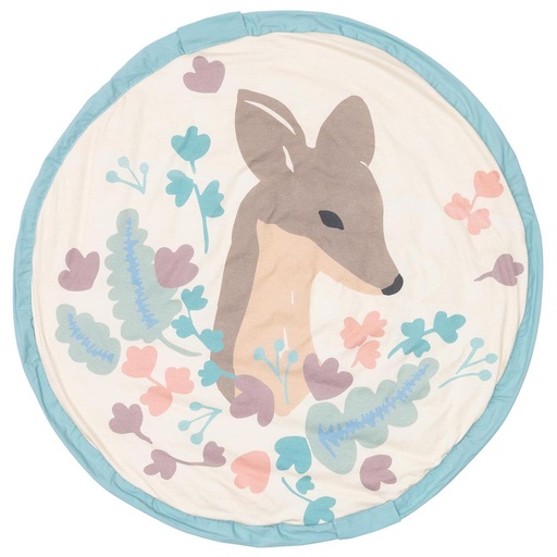 Opbergzak en speelmat soft deer 