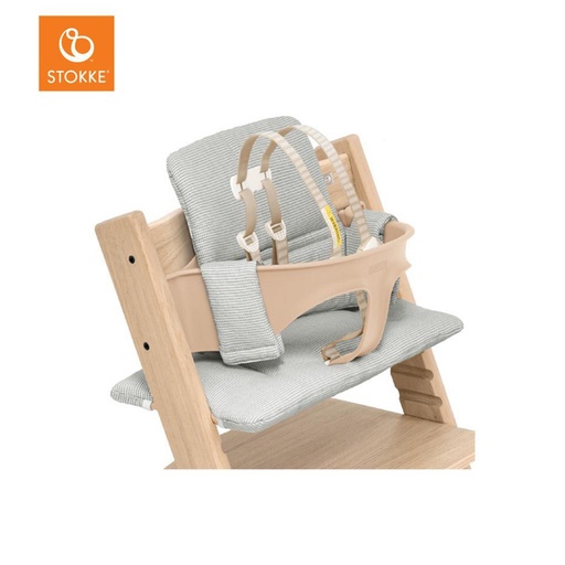 Coussin (coton bio) Tripp Trapp® (en anglais) nordic grey 