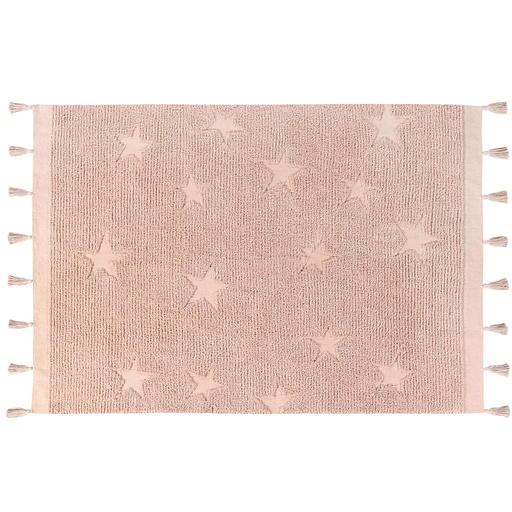 Tapijt hippy stars vintage nude