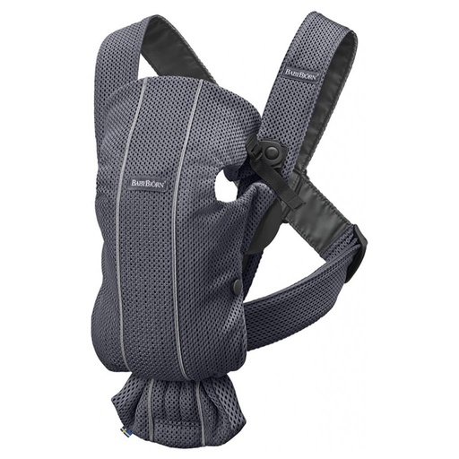 *Draagzak mini (3D mesh) antraciet 