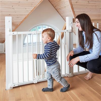 Deurhekje Elin (hout) wit 