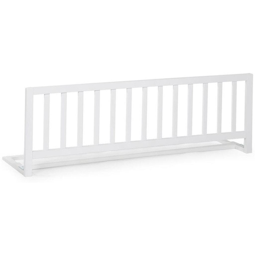 Barre de lit en bois blanc