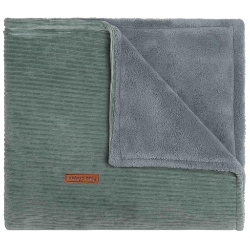 Blanket crib sense sea green 70X95