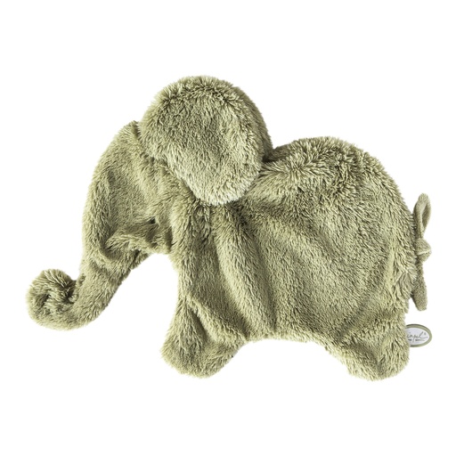 Doudou elephant Oscar khaki groen 