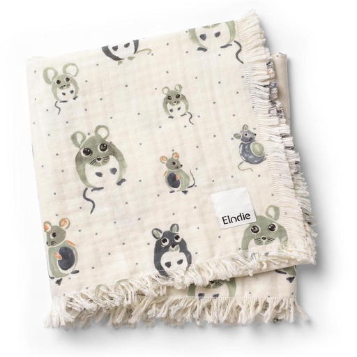 Deken hydrofiel Elodie forest mouse
